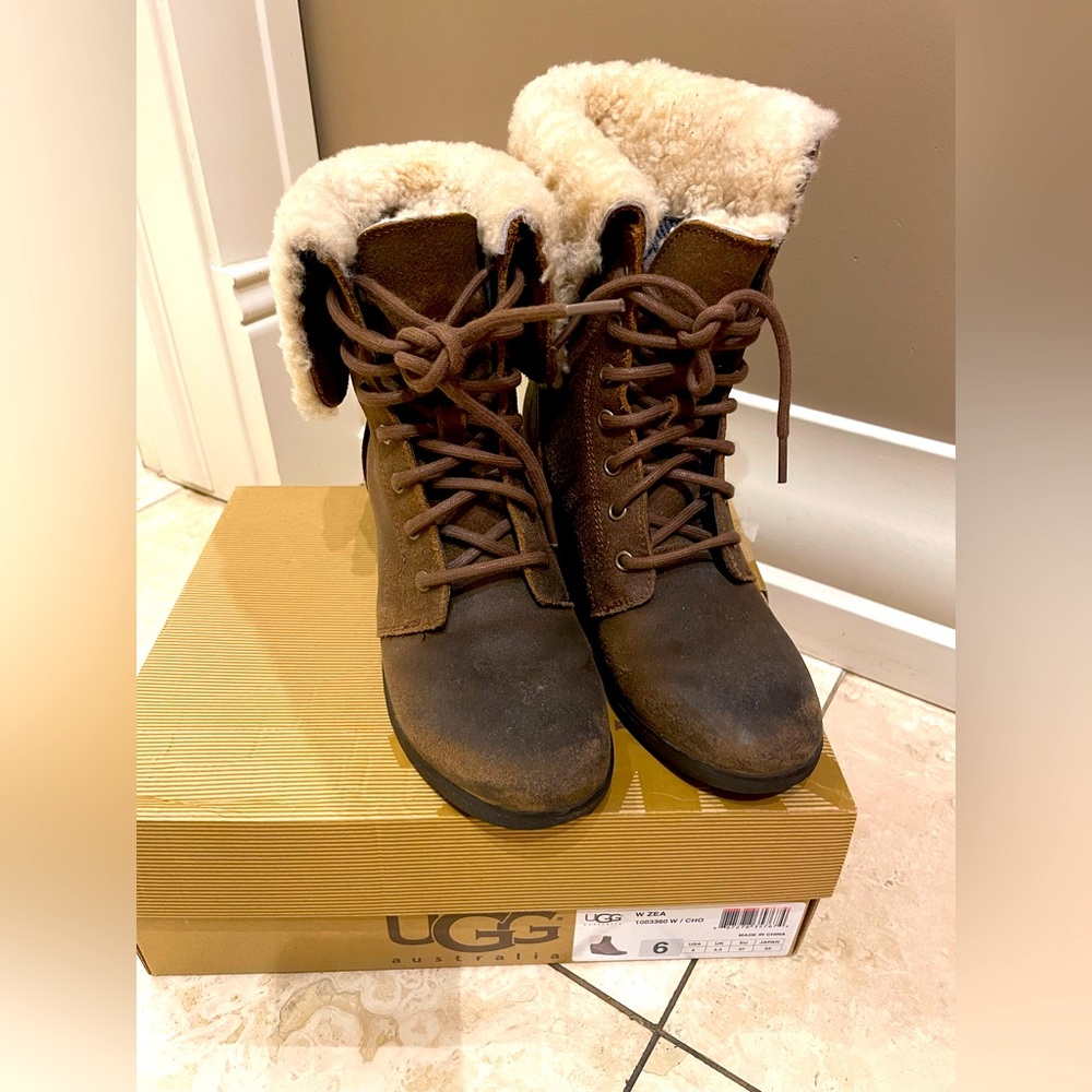 UGG High Heel Warm Boots